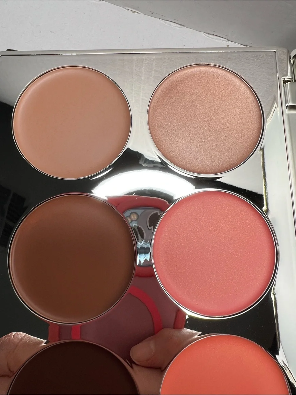 ICONIC London Multi-Use Cream Blush, Bronze & Highlight Palette